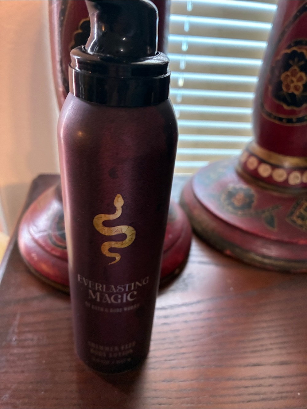Everlasting Magic Foaming Mousse — Deep Purple with Gold Logo